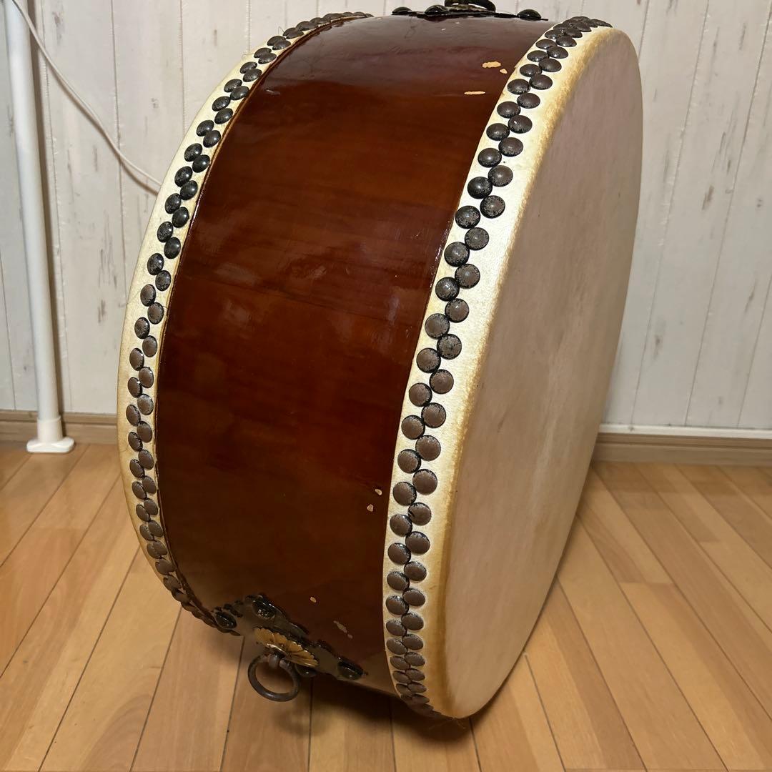 諏訪工芸　阿波踊り用　平太鼓　2尺