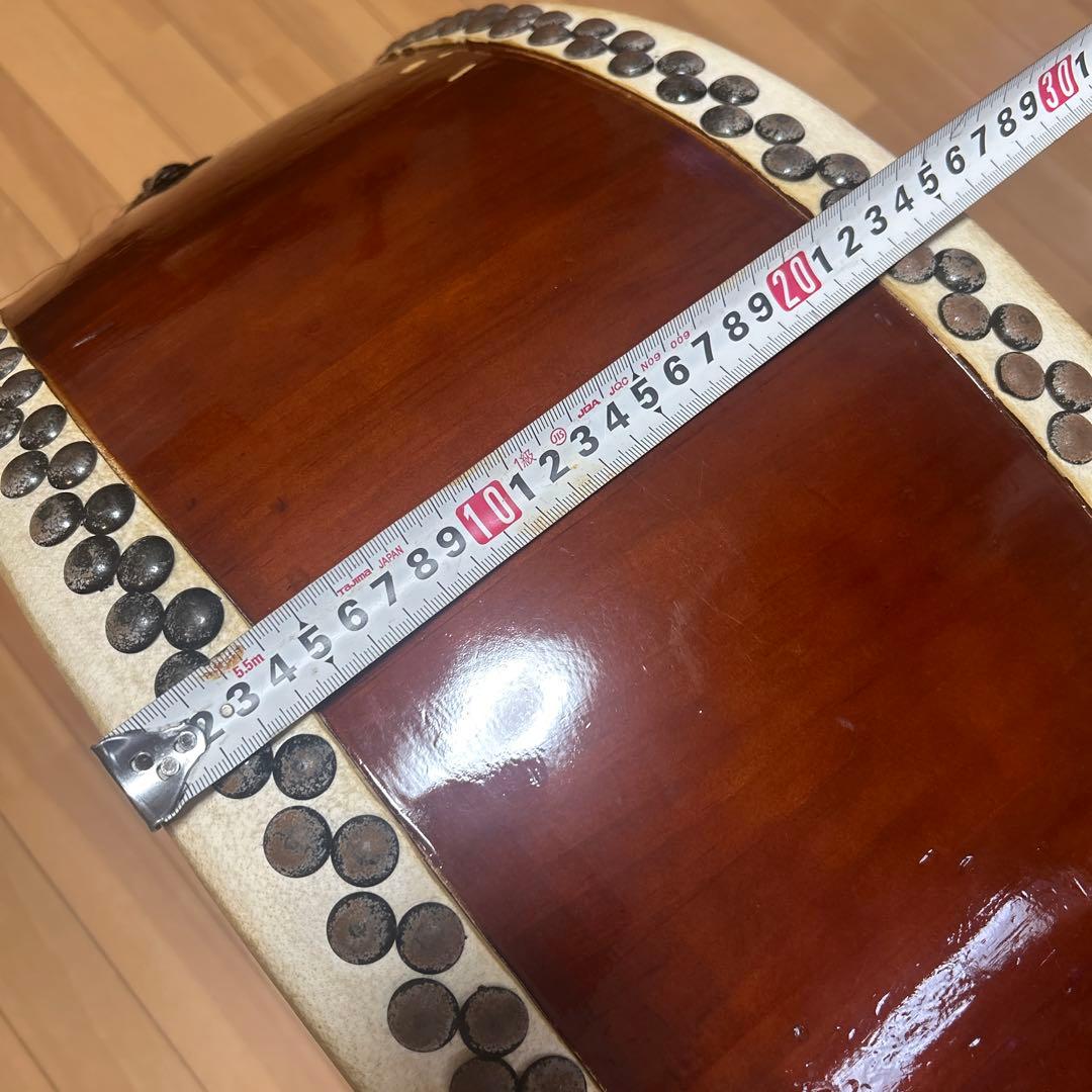 諏訪工芸　阿波踊り用　平太鼓　2尺