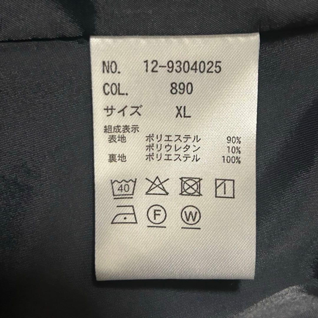 美品✨PLST スーツ セットアップ ノーカラー パンツ 1B 洗える XL