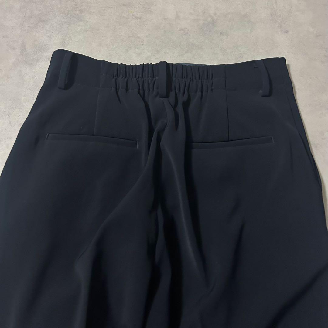 美品✨PLST スーツ セットアップ ノーカラー パンツ 1B 洗える XL