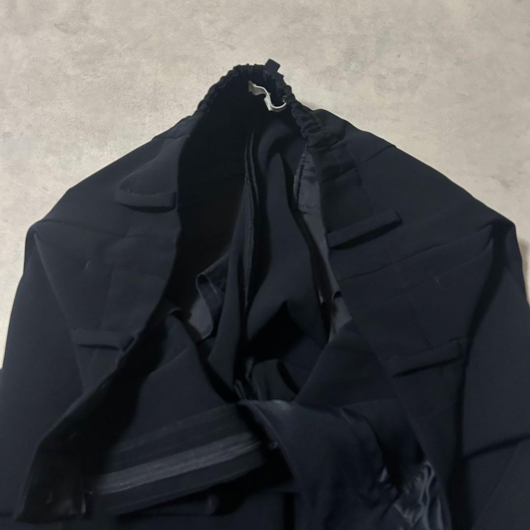 美品✨PLST スーツ セットアップ ノーカラー パンツ 1B 洗える XL