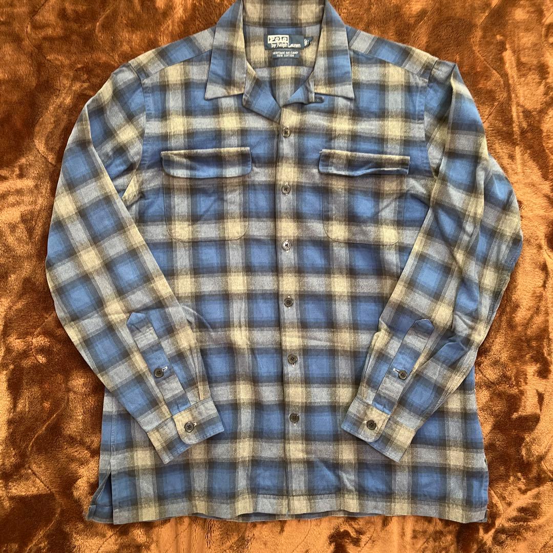 レア 極美品 90s Polo by Ralph Lauren オンブレシャツ