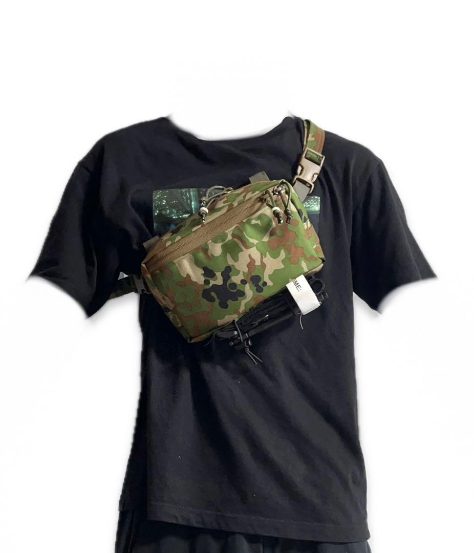 ファニーパック　チェストリグ　陸自迷彩