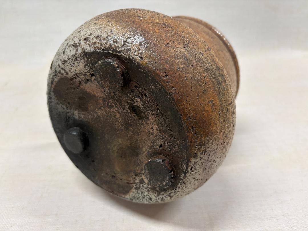 茶道具　水差　破れ袋　時代不詳　詳細不明　箱あり（真贋不明）　現状品