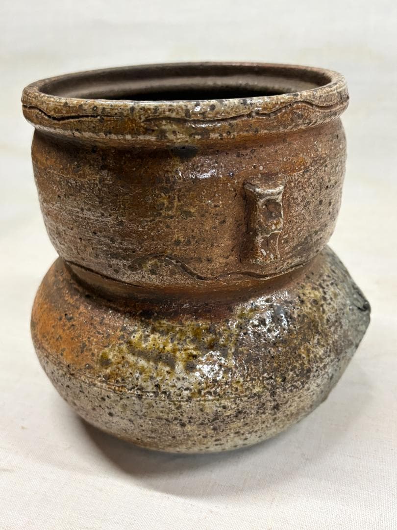 茶道具　水差　破れ袋　時代不詳　詳細不明　箱あり（真贋不明）　現状品