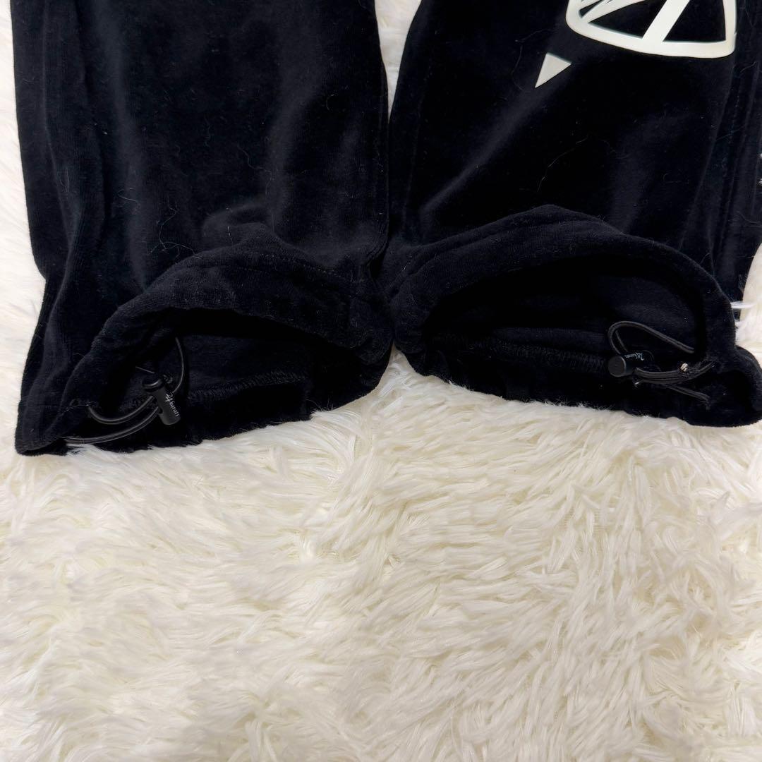 【美品】24karats ジャージ セットアップ ベロア生地 ブラック Mサイズ