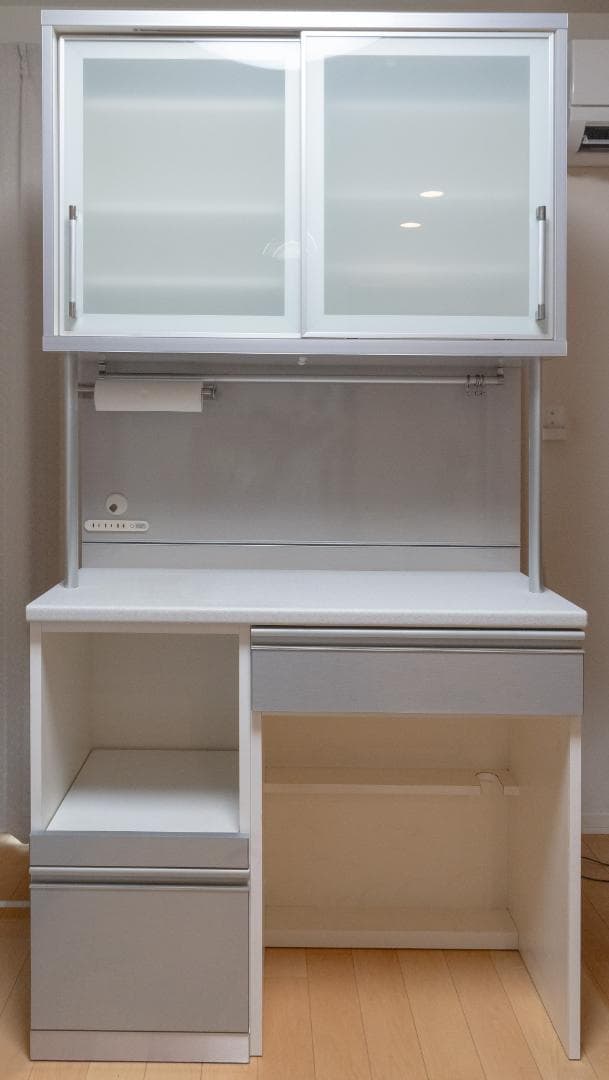 【もやし】綾野製作所　食器棚　キッチンボード　幅100センチ