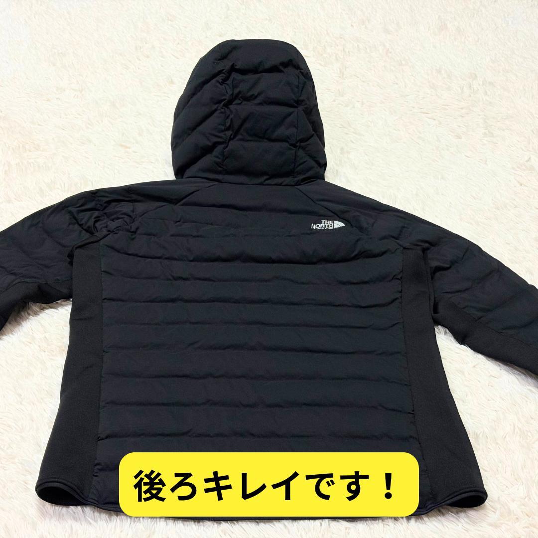 ⭐ほぼ新品　ノースフェイス レッドランフーディ 黒　女性 M　撥水 防寒 保温