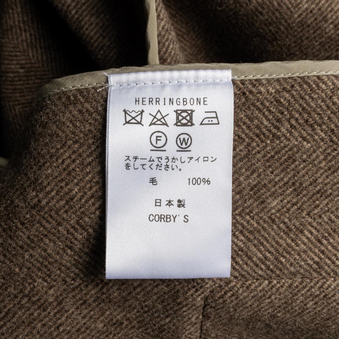 美品 定価14万 CORBY'S DES PRES ウール ショールカラーコート