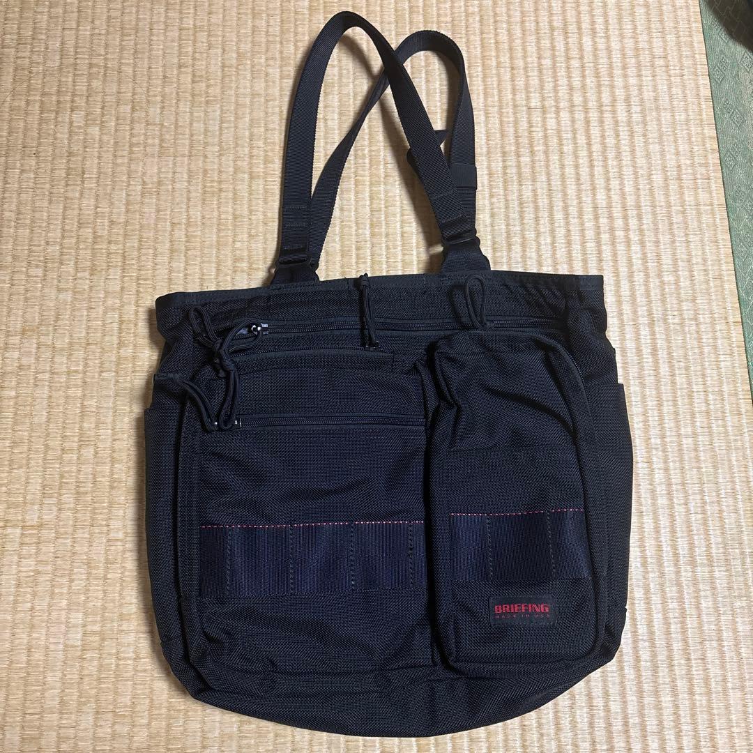 BRIEFING BS TOTE TALL ブラック トートバッグ　USA製
