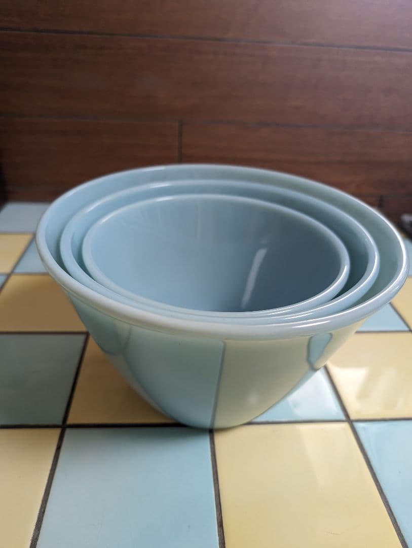 ファイヤーキング　スプラッシュプルーフボウル3サイズセット　ターコイズブルー