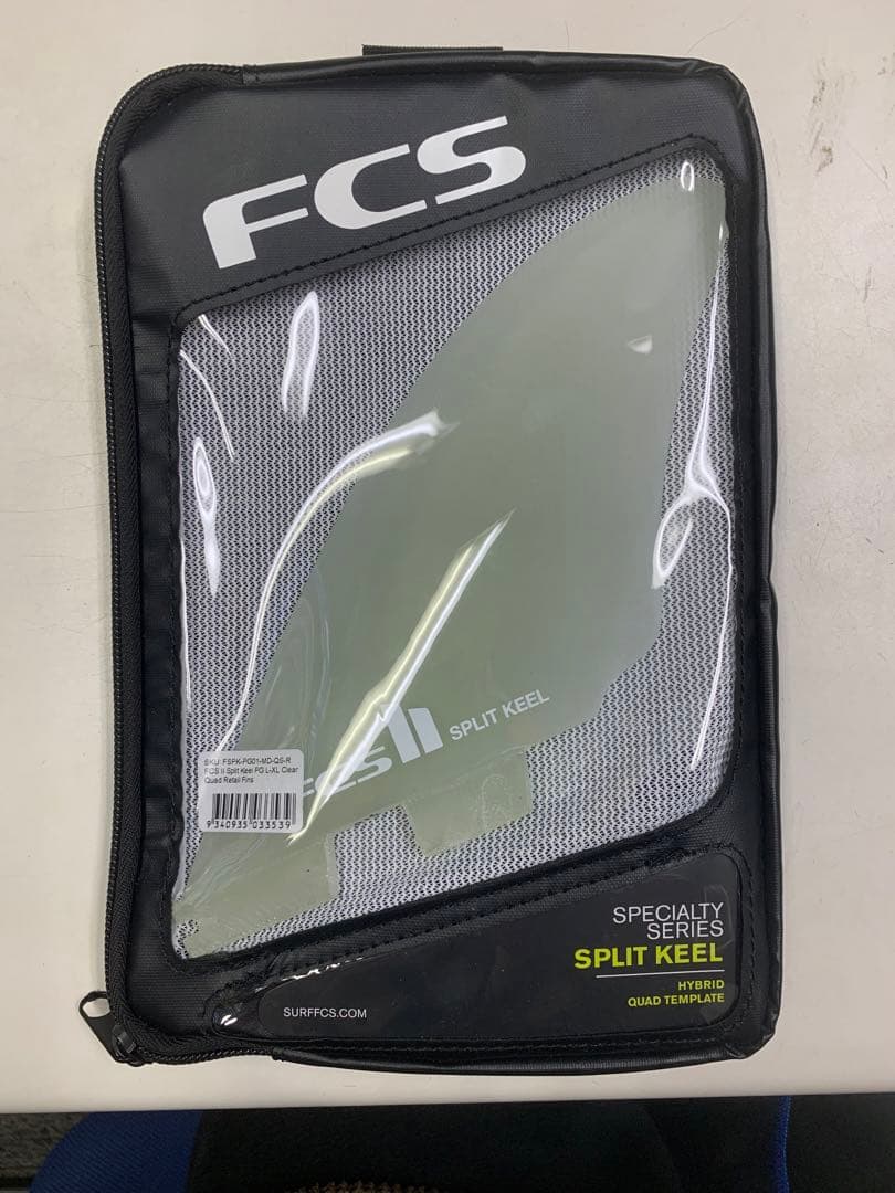 FCS2 SPLIT KEELエフシーエス2 スプリットキール クワッド フィン
