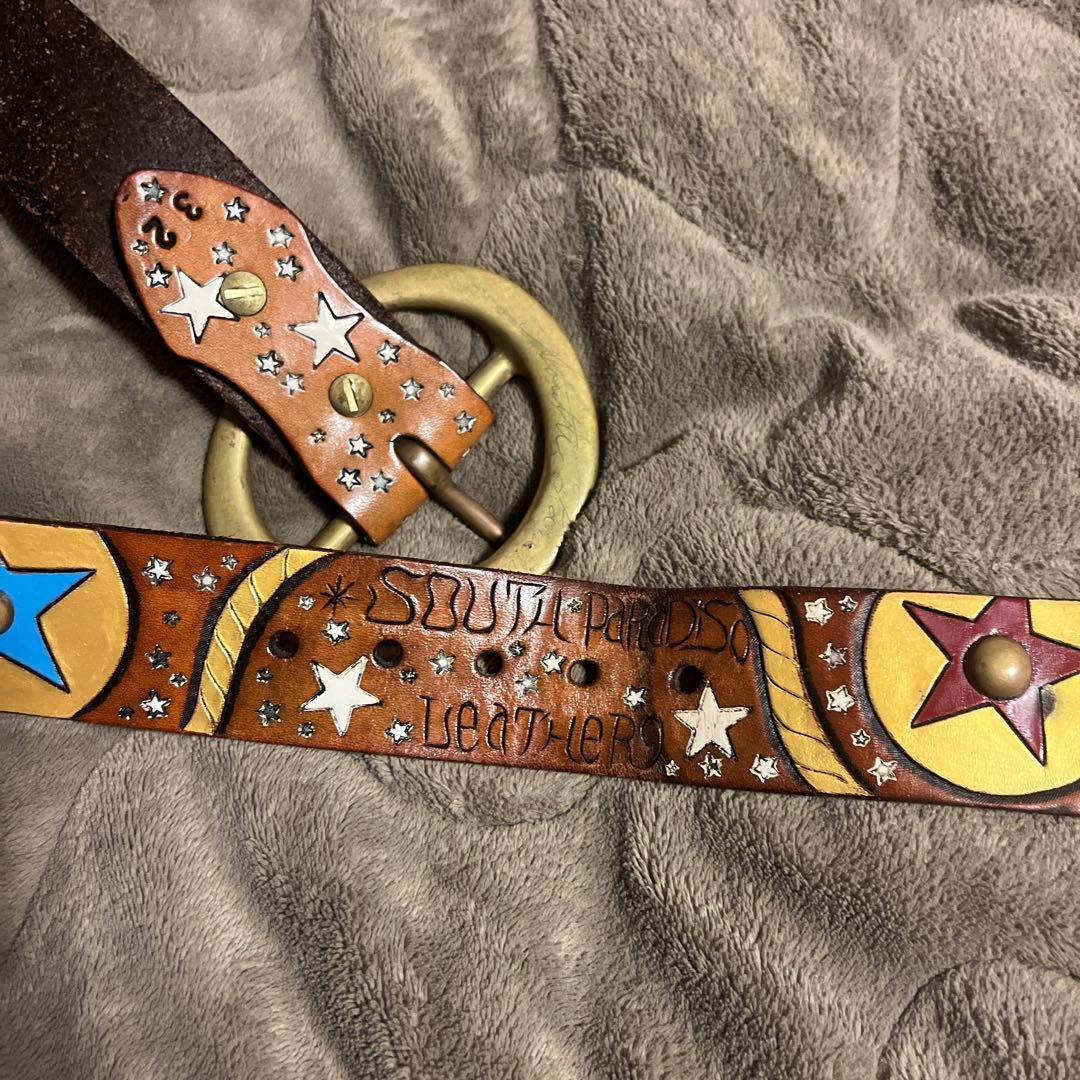 サウスパラディソ レザーベルト 32