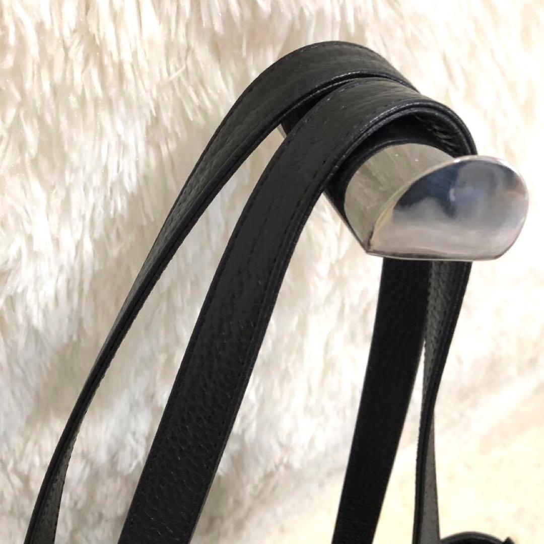 新品同様✨ハッシュタグ レザー　トートバッグ ブラック