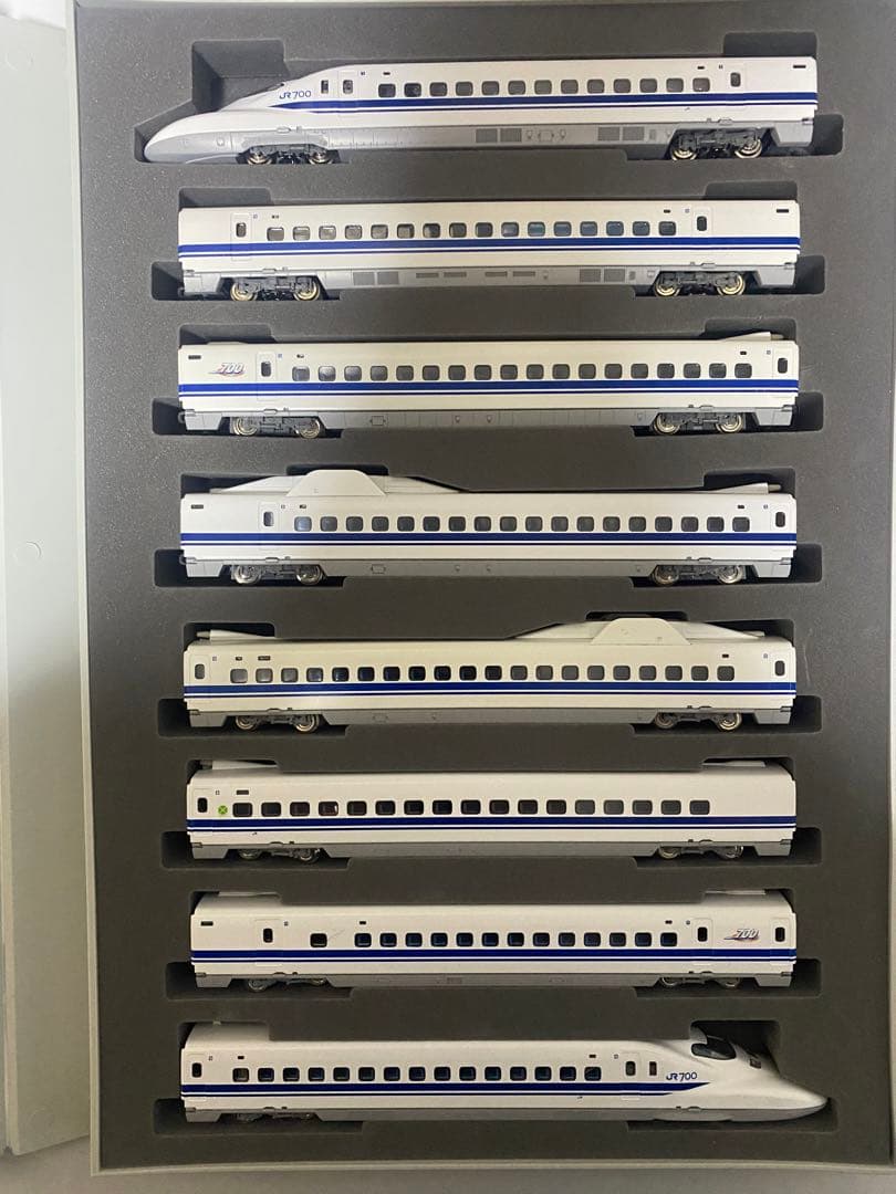 KATO N700系＋TOMIX700系(全車室内灯付き)