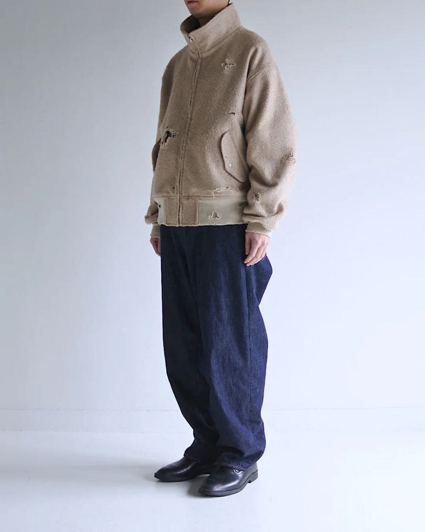 ジャケット・アウター 24AW anachronorm DAMAGED TWEED DRIZZLER