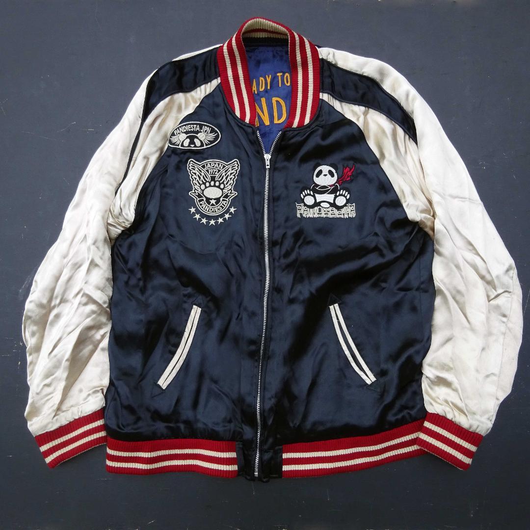 パンディエスタ スターウィング&シービーズ リバーシブルスカジャン/パンダXXL