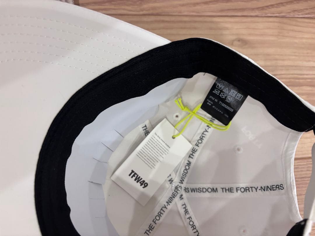 TFW49 2025 S/S TF 5PANEL CAP ホワイトM