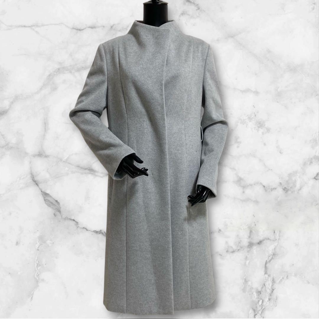 値下げ依頼品 アンタイトル プレミアムライン ノーカラートレンチコート