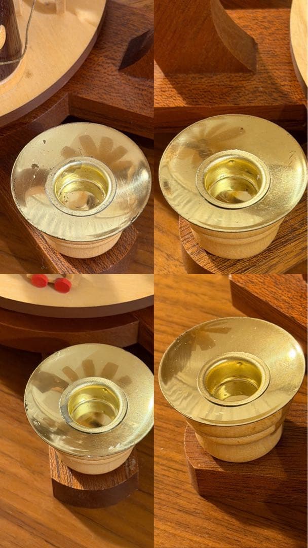 ドイツ製　木製クリスマスピラミッド