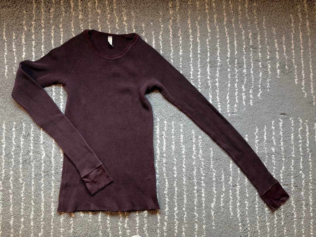 ナンバーナイン サーマルロングTシャツ NUMBER(N)INE 3