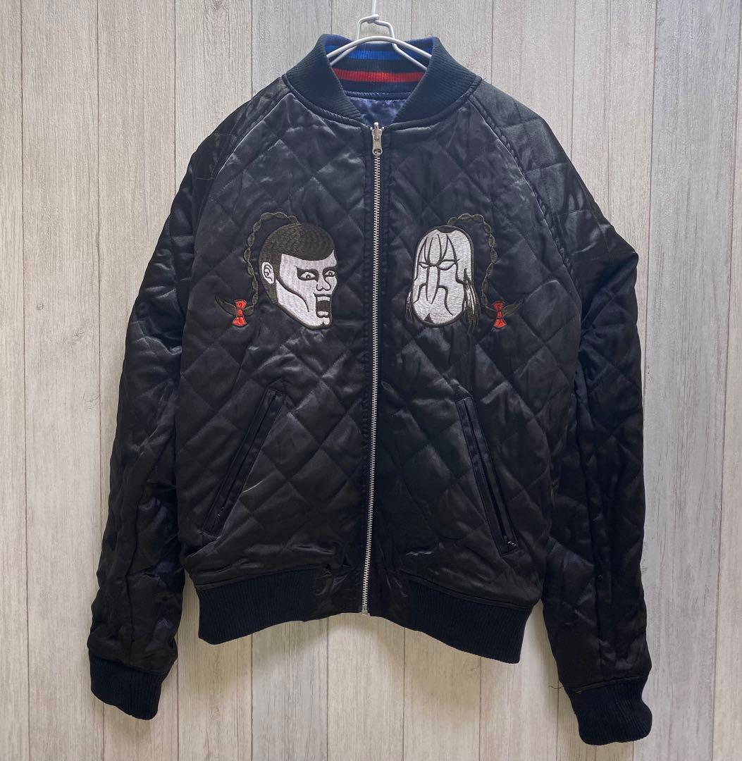 パンクドランカーズ スカジャン キン肉マン 美品 リバーシブル