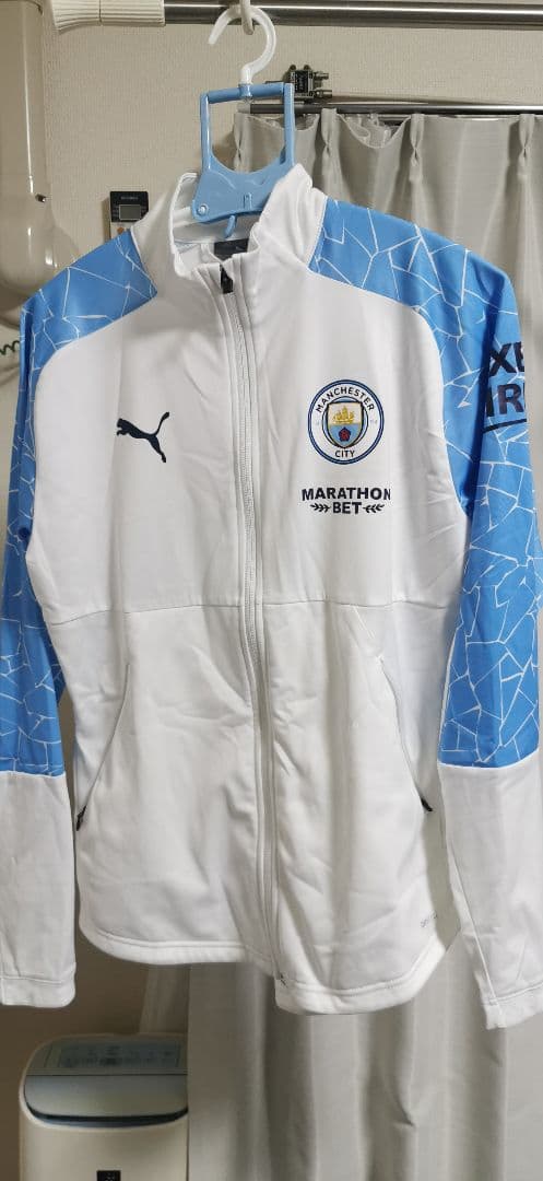 サッカー　プレミアリーグ　マンチェスターシティ　トレーニングウェア
