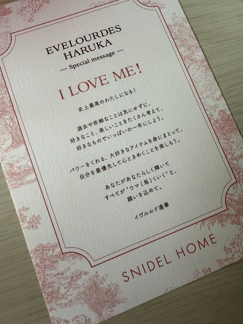 SNIDEL  スナイデルホーム 福袋 2026 新品未開封