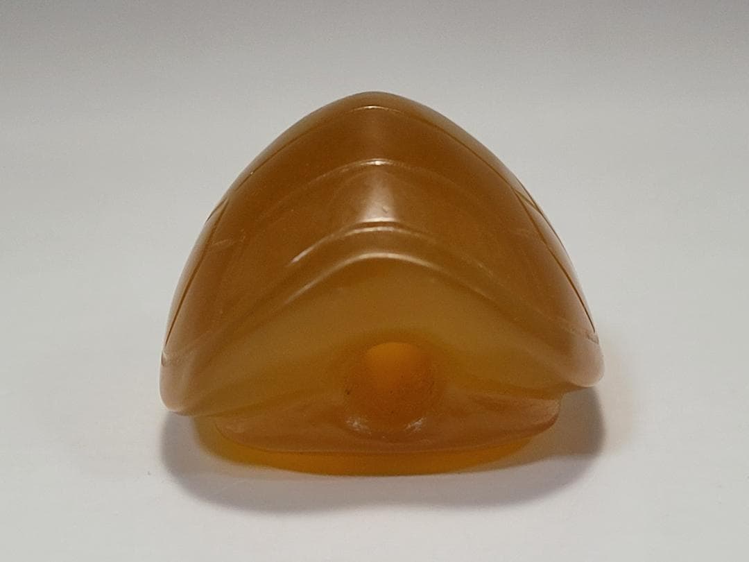 天然玉製 亀型 提物装身具 玉装飾品 明清時代 幅約3.9cm