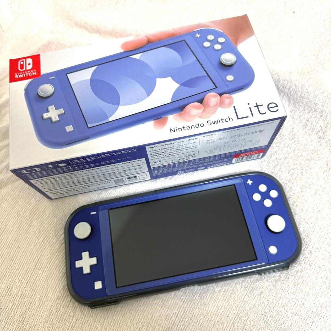 【美品】Nintendo Switch lite 任天堂 スイッチライト ブルー