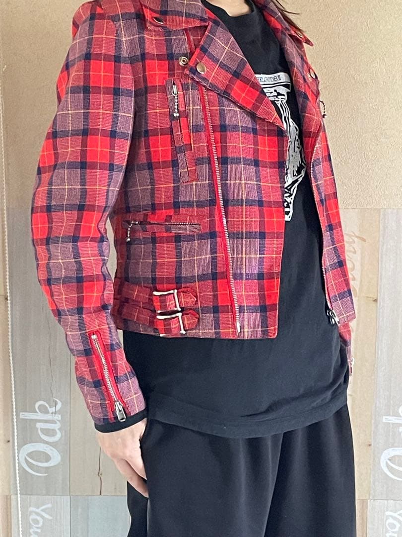 ジュンヤワタナベマンピンク　希少ライダース