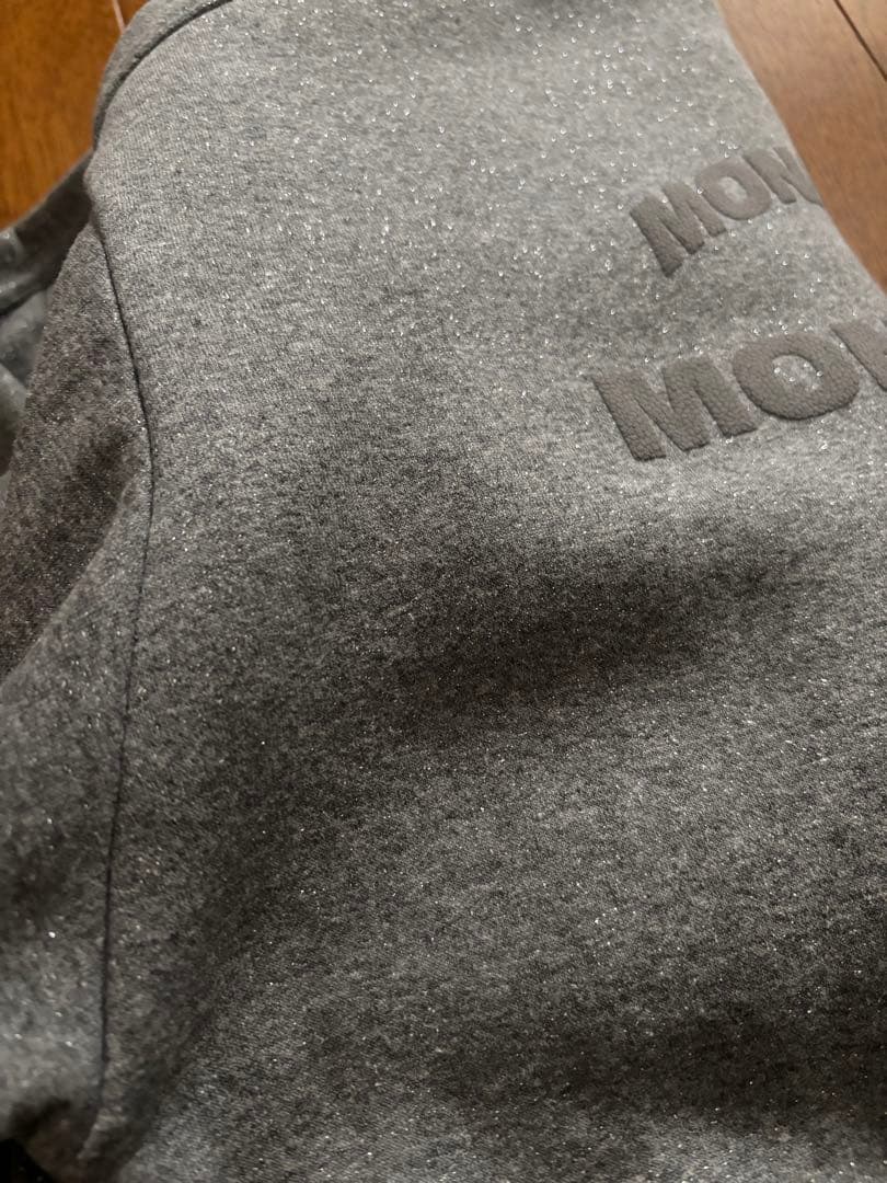 ZARA グリッターテキストスウェットシャツ　パンツ上下　セットアップ