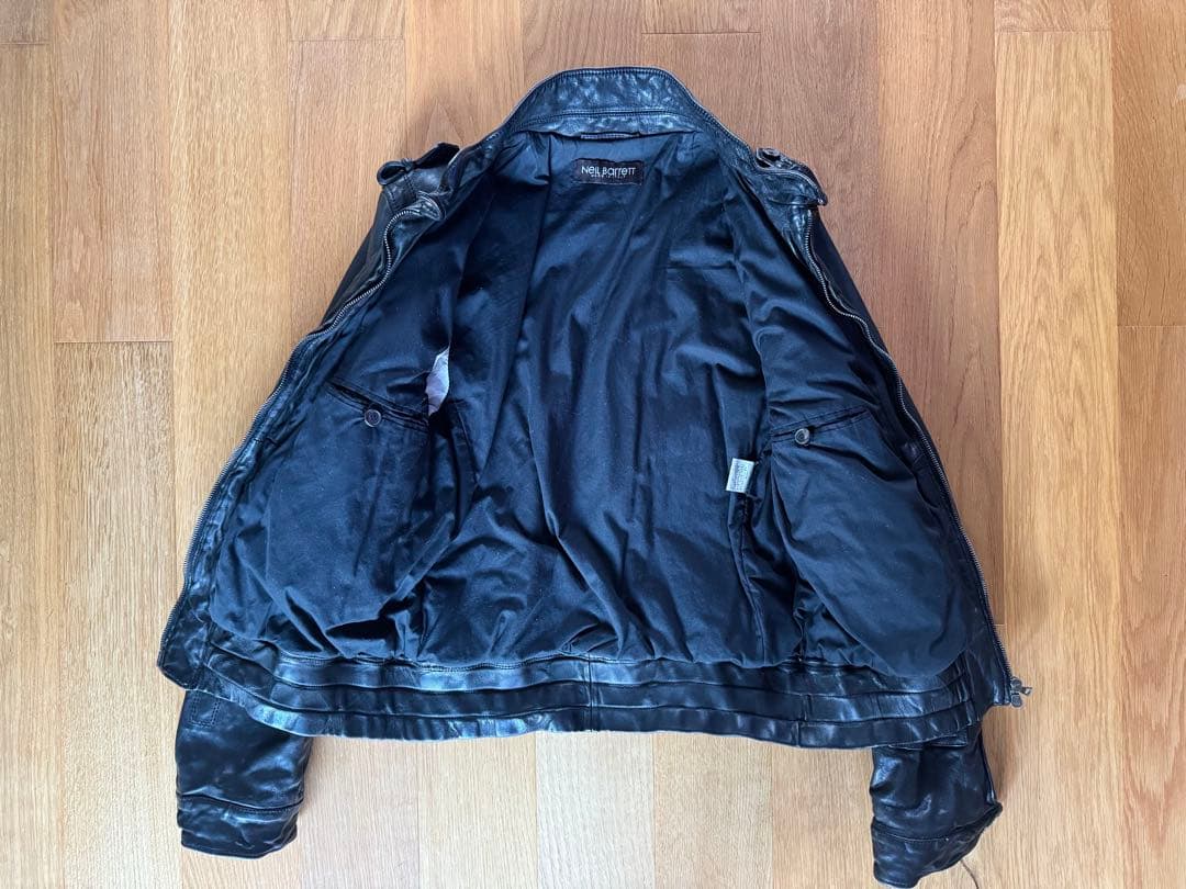 NEIL BARRETT バッファローレザージャケット XS