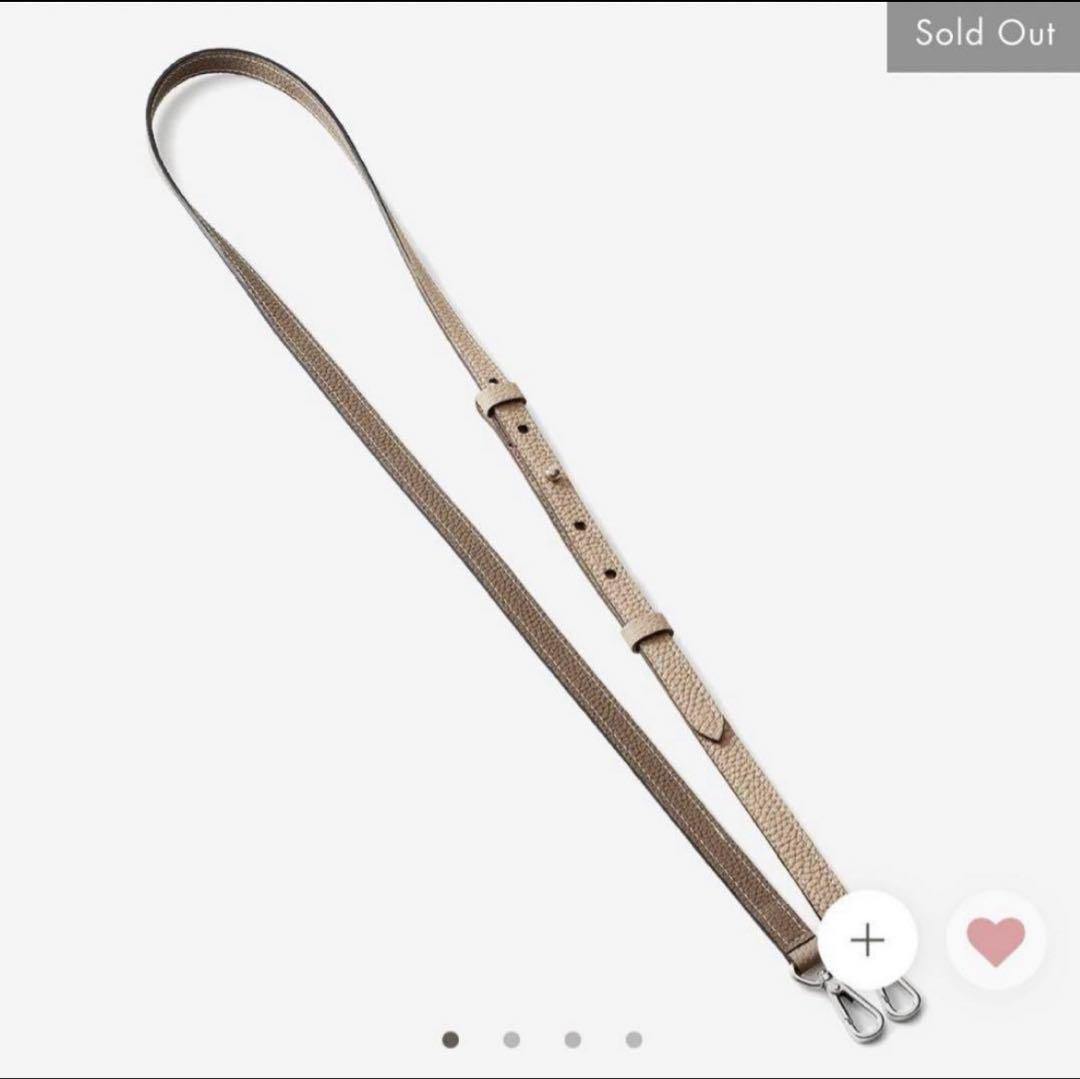 大野詩織さんコラボ×ボナベンチュラ スマホショルダーストラップ