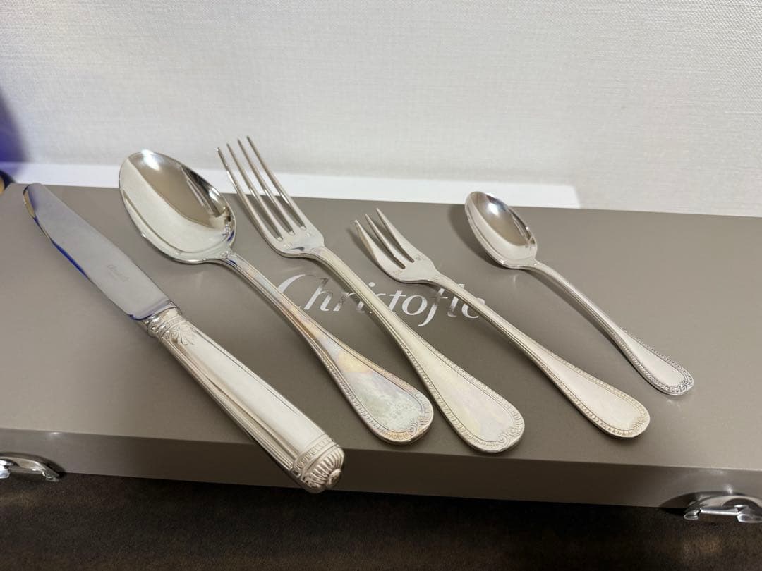 クリストフル マルメゾン　カトラリーセット ディナー　2客セット　箱付き