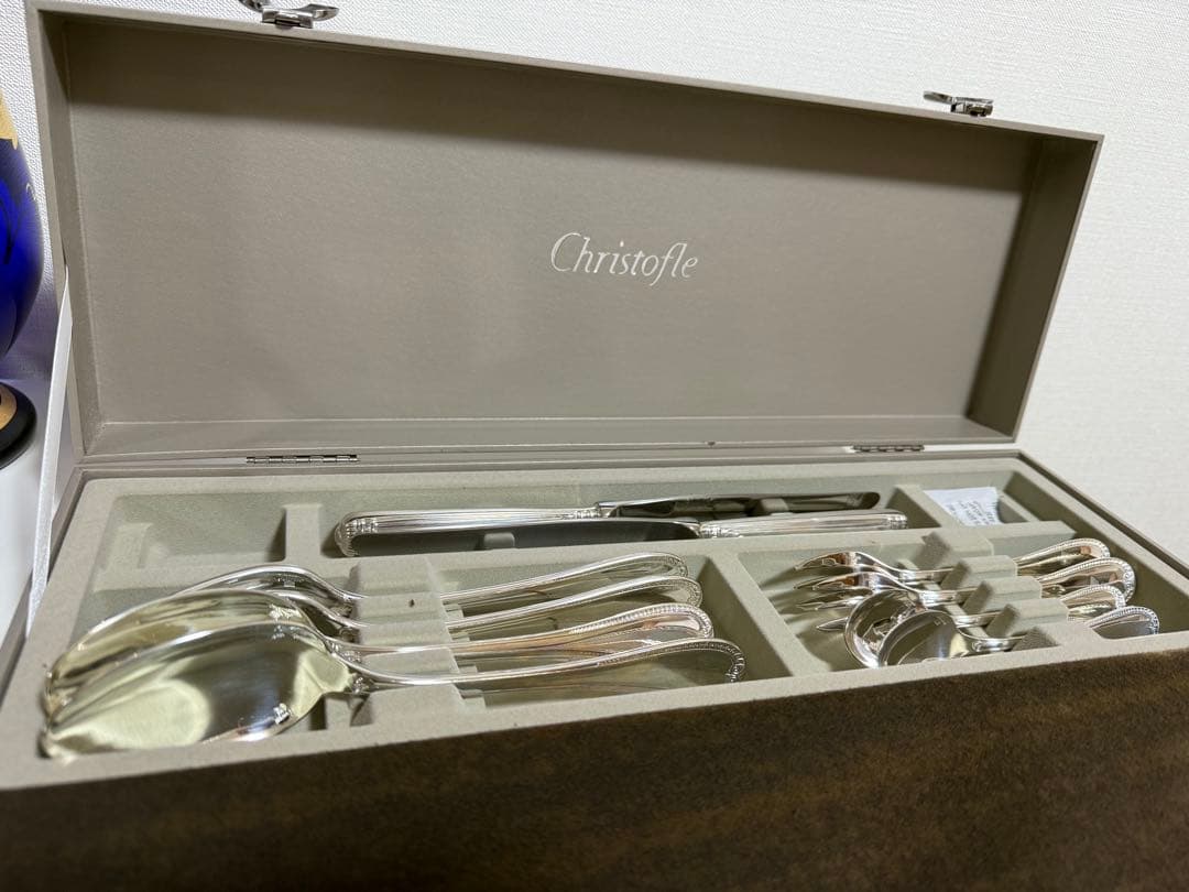 クリストフル マルメゾン　カトラリーセット ディナー　2客セット　箱付き