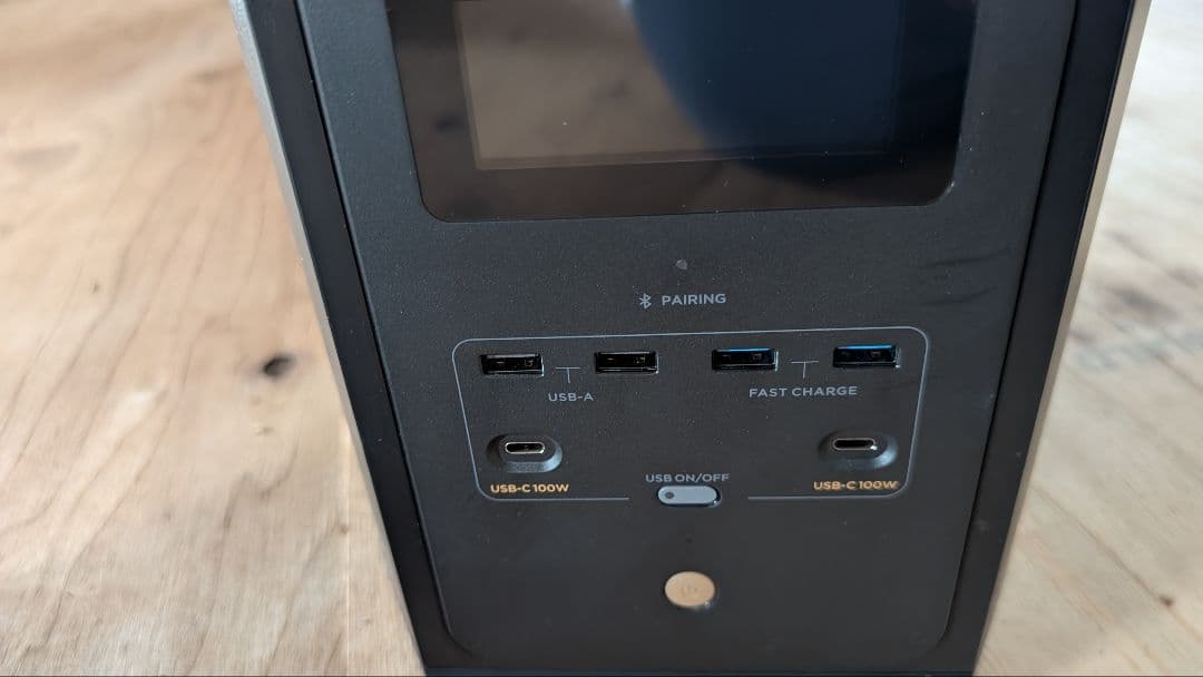 【美品】ECOFLOW DELTA2 ポータブル電源