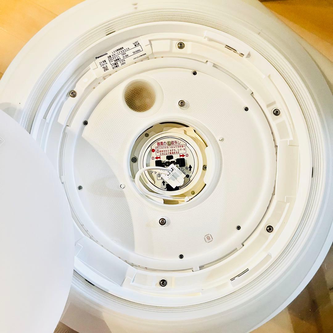 【極美品②】Panasonic LEDシーリングライト 8畳 リモコン付