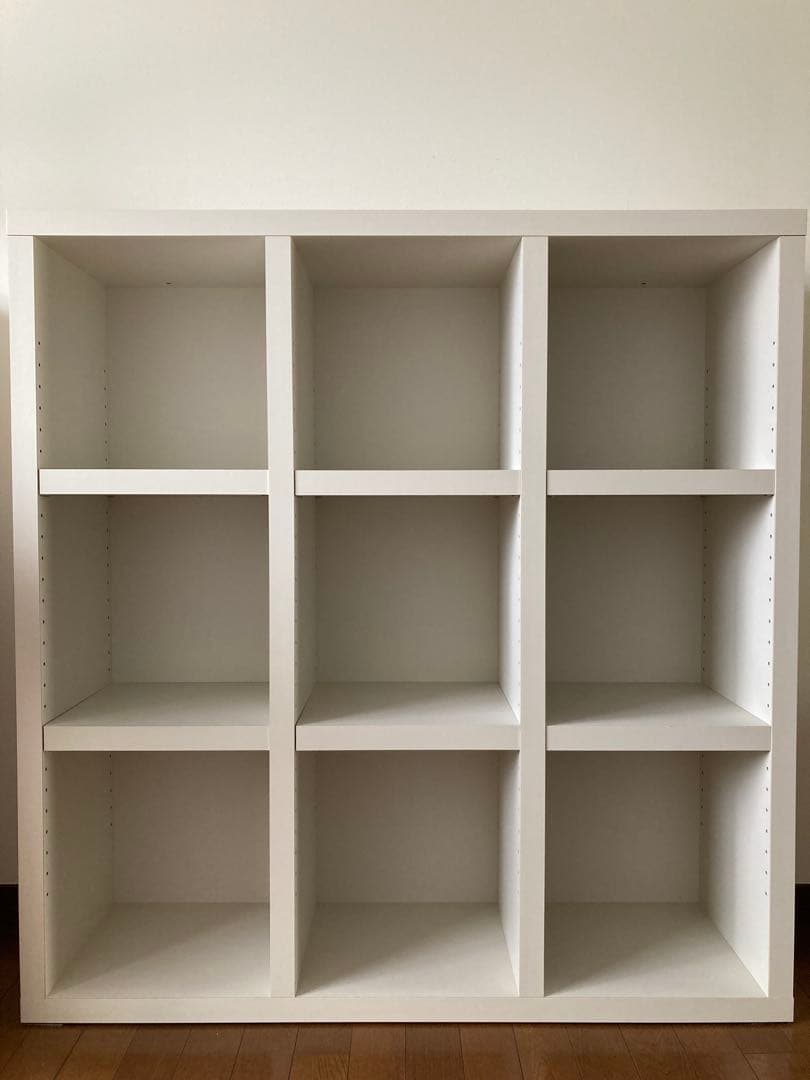 ブックシェルフ　ホワイト　白　3×3