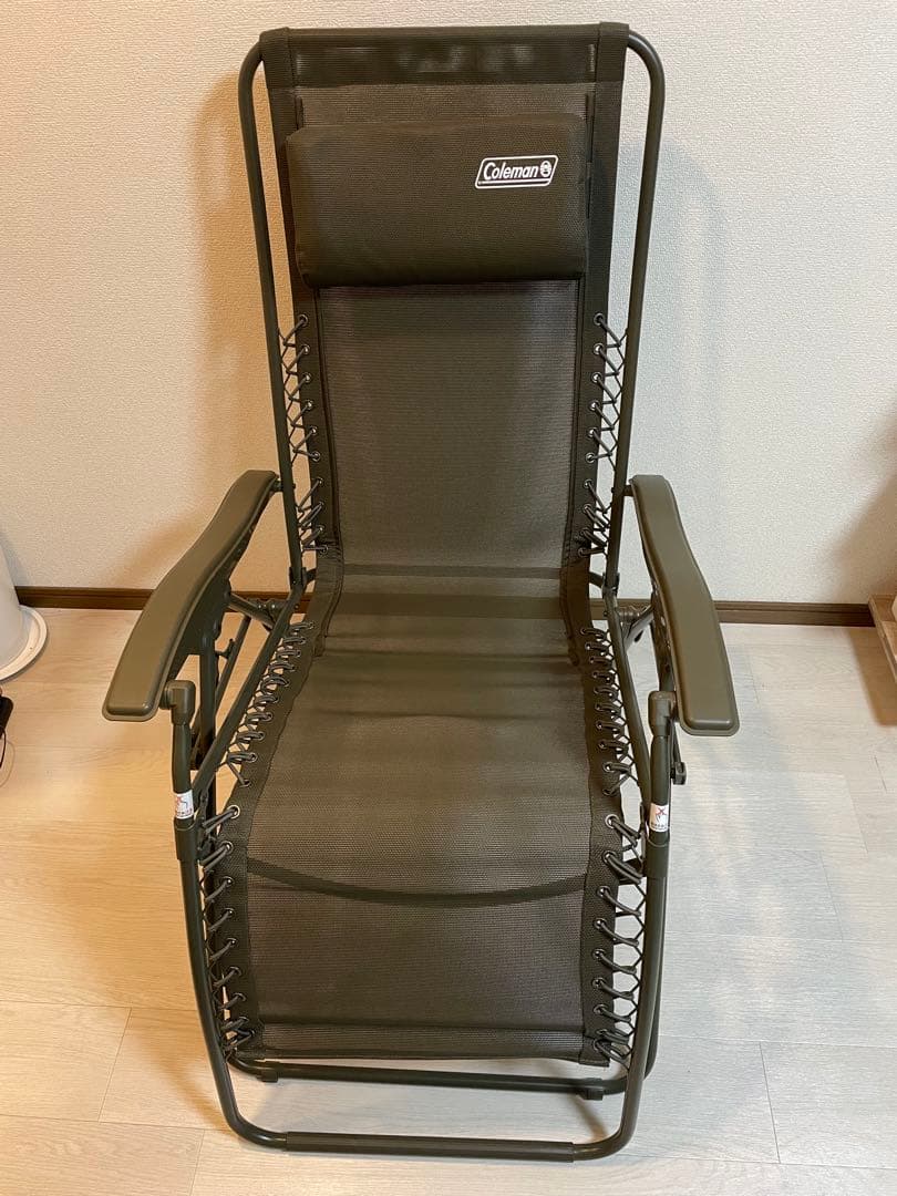 Coleman リクライニングチェア ダークグレー インフィニティチェア