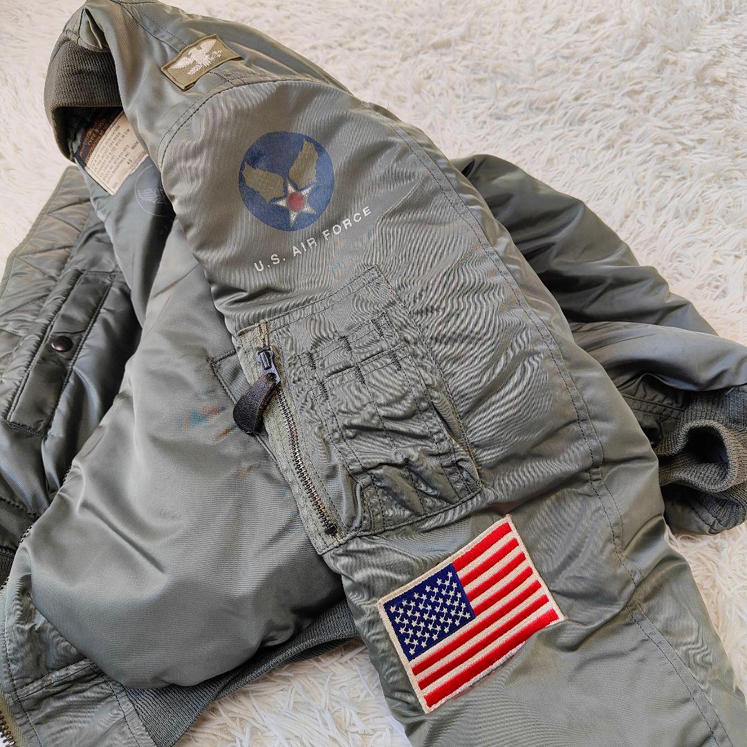 激レア品　ALPHA　アルファ b-15d　40　L　アメリカ製