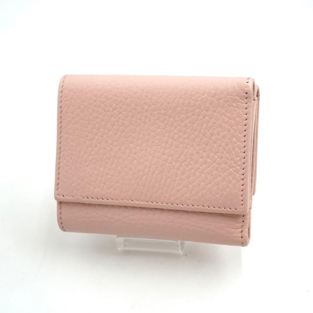✨未使用展示品・箱付き✨　GUCCI ミニ財布　マーモント　三つ折り　GG