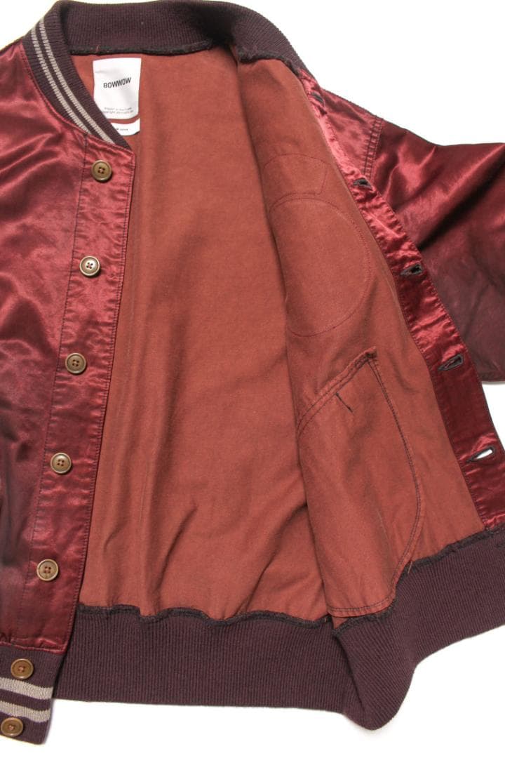 新品■BOWWOW BASEBALL CHAMPION SATIN JACKET
