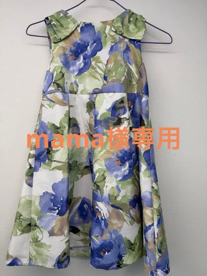 タルティーヌエショコラ　花柄ワンピース　ドレス