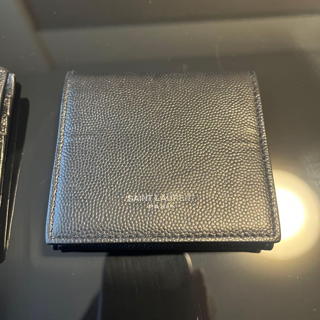 サンローラン　二つ折りマネークリップ、ケース