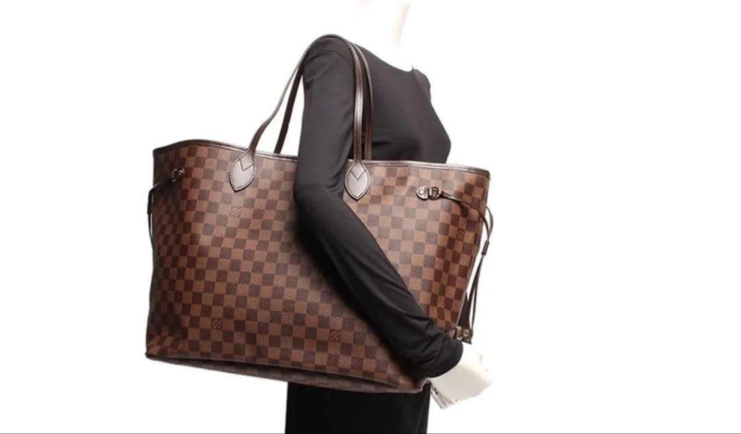 LOUIS VUITTON ルイヴィトン　ネヴァーフル　GM ダミエ トート