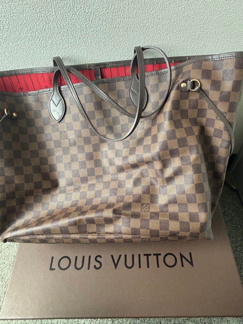 LOUIS VUITTON ルイヴィトン　ネヴァーフル　GM ダミエ トート