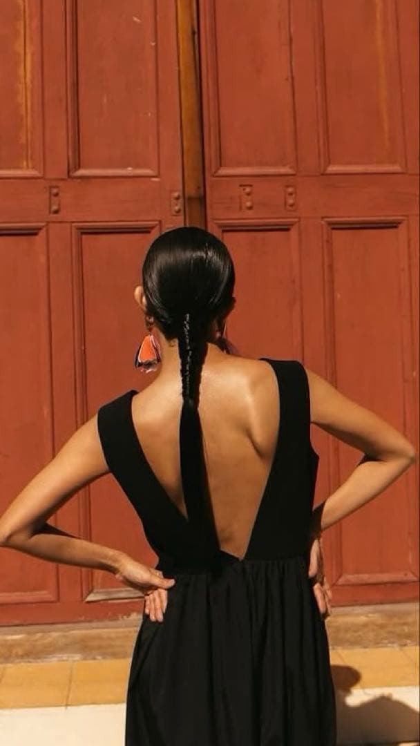 Nala カクタスオールインワン　 Cactus all in oneブラック