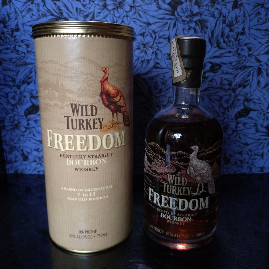 Wild Turkey Freedom 750ml 13年熟成53%750mm