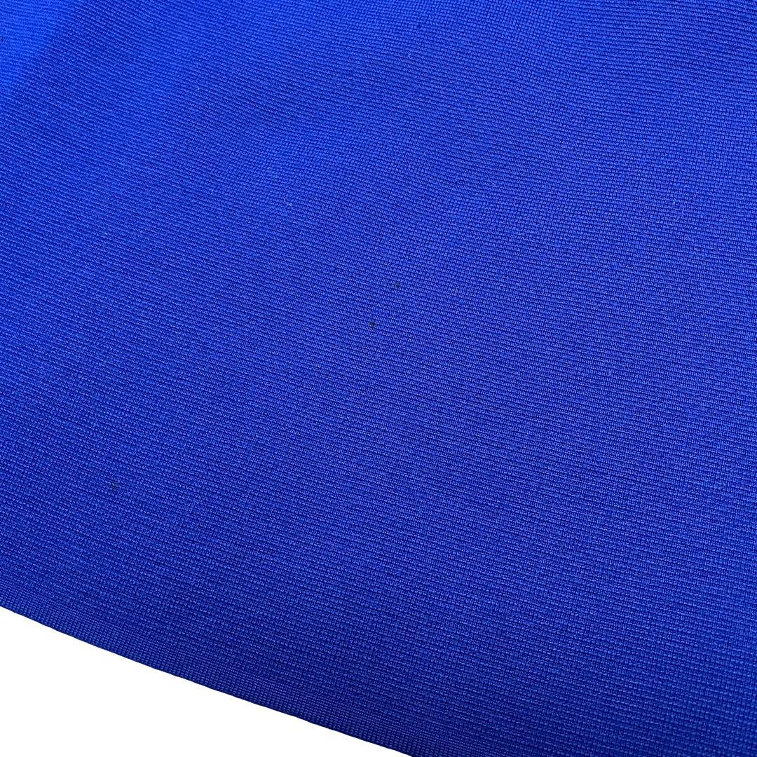 イヴサンローラン　ワンピース　金ボタン　90s ブルー　青　168 レディース